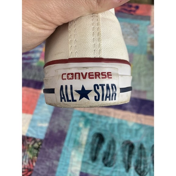 Converse Shoes Mens 5 Womans 7 White Chuck Taylor All Star Low Lo Lace - Picture 7 of 9